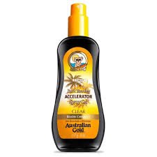 Australian acelerador dark tanning clear 237g novo