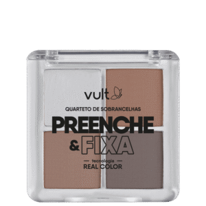 Vult Preenche & Fixa - Quarteto de Sombras para Sobrancelhas 5g