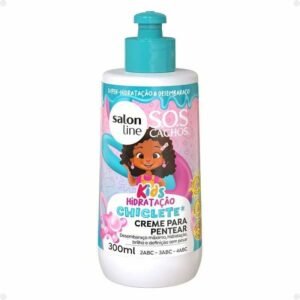 Salon Line Kids S.O.S Cachos Hidratação Chiclete - Creme para Pentear 300ml