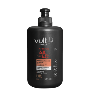 Vult Cabelos Crespos 4A ao 4C Ultra Nutritivo - Creme para Pentear 300