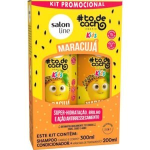 Kit Salon Line Kids #todecacho: Shampoo + Condicionador Maracujá