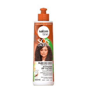 Salon Line S.O.S Cachos Coco - Ativador de Cachos 300ml