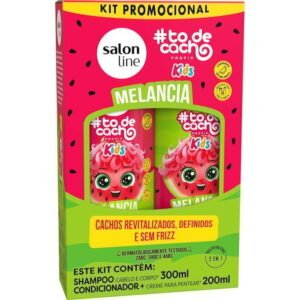 Kit Salon Line #todecacho Kids Melancia (2 Produtos)