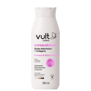 Vult Corpo Hidraluronic Firmeza & Elasticidade - Hidratante Desodorante Corporal 350ml