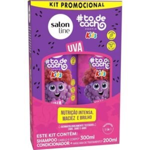 Kit Salon Line #todecacho Kids Uva (2 Produtos)