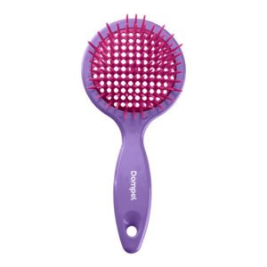 Escova Redonda Favo Dompel  4032 Violeta