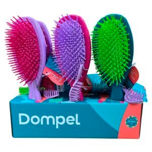 Escova De Cabelo Dompel Fava Oval 4031 Display Colors 9 Un