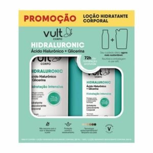 Vult Kit Hidratação Intensiva - Ácido Hialurônico + Glicerina 350ml