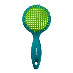 Escova Redonda Favo Dompel  4032 Verde Escuro