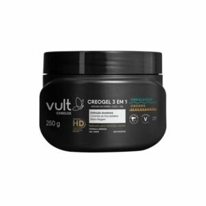 Vult Cabelos Ondulados e Cachos Creogel 3 em 1 - Ativador de Cachos 250g