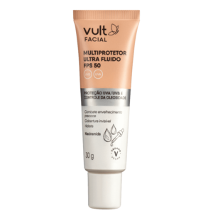 Vult Care Ultrafluido FPS 50 - Multiprotetor Solar Facial 30g