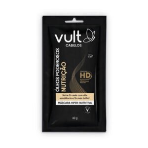 Sachê Máscara Hiper-Nutritiva Vult Cabelos Óleos Poderosos Nutrição 60g