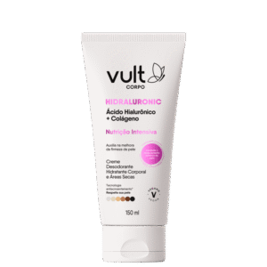 Vult Corpo Hidraluronic Nutrição Intensiva Áreas Secas - Creme Desodorante Hidratante Corporal 150ml