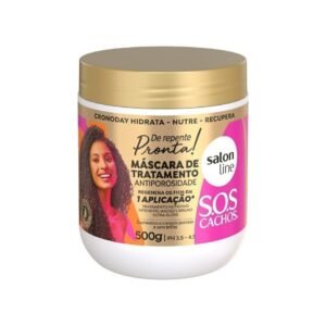 Salon Line S.O.S Cachos De Repente Pronta! - Máscara de Tratamento Antiporosidade 500g