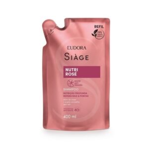 Siage Shampoo Nutri Rose Refil 400ml