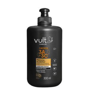 Vult Cabelos Cachos 3A ao 3C Definição Suave - Creme para Pentear 30
