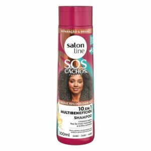 Salon Line SOS Cachos 10 em 1 Multibenefícios Shampoo 300ml