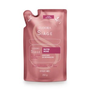 Eudora Siàge Refil Máscara Capilar Siàge Nutri Rosé 250g