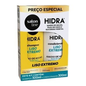 Kit Salon Line Hidra Super Liso Duo (2 Produtos)