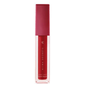 Batom Líquido Vermelho Hibisco Niina Secrets Skinny Matte 5ml