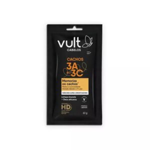 Vult Cabelos Cachos 3A ao 3C Ultra-Umidificadora - Máscara Capilar