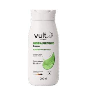 Vult Corpo Hidraluronic Frescor Antirressecamento - Sabonete Líquido 200ml