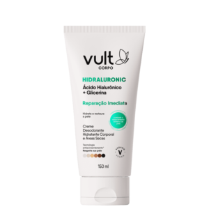 Vult Corpo Hidraluronic Reparação Imediata Áreas Secas - Creme Desodorante Hidratante Corporal 150ml