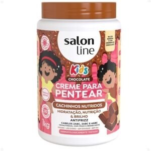 Salon Line Kids Chocolate Cachinhos Nutridos - Creme para Pentear 1kg