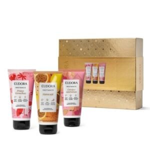 Kit Presente Instance Favoritos: Creme Hidratante Desodorante Frutas Vermelhas 180ml + Creme Relaxante Desodorante Marac