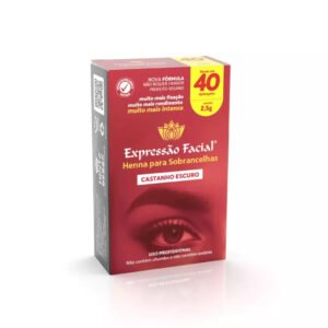Expressão Facial Henna de Sobrancelhas - Castanho Escuro 2,5g